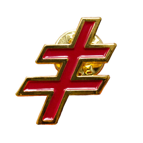  33rd Cross Lapel Pin Full Color