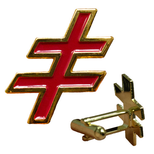  33rd Cross Cuff Links Set of 2