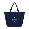 Thumbnail image for  Yaya Non Woven Navy Shopper Tote