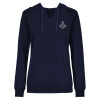Thumbnail image for  Womens Plus Navy Hoodie