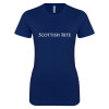 Thumbnail image for  Next Level Womens Navy Boyfriend Tee