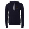 Thumbnail image for  Bella + Canvas Navy Fleece Hood