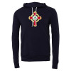 Thumbnail image for  Bella + Canvas Navy Fleece Hood