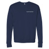 Thumbnail image for  Bella + Canvas Navy Fleece Crew