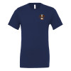 Thumbnail image for  Bella + Canvas Navy Jersey Cotton T Shirt