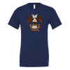 Thumbnail image for  Bella + Canvas Navy Jersey Cotton T Shirt