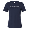 Thumbnail image for  Bella + Canvas Womens Navy Relaxed Cotton T Shirt