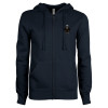 Thumbnail image for  ENZA Womens Navy Fleece Full Zip Hoodie