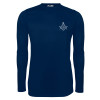 Thumbnail image for  Under Armour Navy Long Sleeve Tech Tee