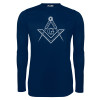 Thumbnail image for  Under Armour Navy Long Sleeve Tech Tee