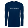 Thumbnail image for  Under Armour Navy Long Sleeve Tech Tee