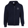 Thumbnail image for  Navy Fleece Full Zip Hoodie