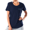 Thumbnail image for  Under Armour Womens Navy Charged Cotton Tee