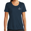Thumbnail image for  Womens Navy Performance Tee
