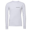 Thumbnail image for  Bella + Canvas White Jersey Cotton Long Sleeve T Shirt
