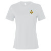 Thumbnail image for  Bella + Canvas Womens White Relaxed Cotton T Shirt