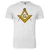 Thumbnail image for  Next Level Heather White Triblend Tee
