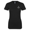 Thumbnail image for  Next Level Womens Black Boyfriend Tee