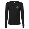 Thumbnail image for  Bella + Canvas Black Jersey Cotton Long Sleeve T Shirt