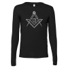 Thumbnail image for  Bella + Canvas Black Jersey Cotton Long Sleeve T Shirt