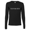 Thumbnail image for  Bella + Canvas Black Jersey Cotton Long Sleeve T Shirt