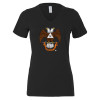 Thumbnail image for  Bella + Canvas Womens Black V Neck Cotton T Shirt