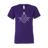 Thumbnail image for  Bella + Canvas Youth Purple Jersey T Shirt