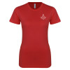 Thumbnail image for  Next Level Womens Red Boyfriend Tee