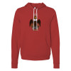 Thumbnail image for  Bella + Canvas Red Fleece Hood