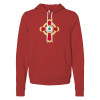 Thumbnail image for  Bella + Canvas Red Fleece Hood