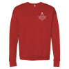 Thumbnail image for  Bella + Canvas Red Fleece Crew
