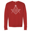 Thumbnail image for  Bella + Canvas Red Fleece Crew