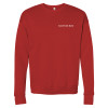 Thumbnail image for  Bella + Canvas Red Fleece Crew