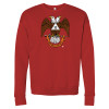 Thumbnail image for  Bella + Canvas Red Fleece Crew