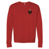 Thumbnail image for  Bella + Canvas Red Fleece Crew