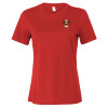 Thumbnail image for  Bella + Canvas Womens Red Relaxed Cotton T Shirt