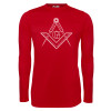 Thumbnail image for  Under Armour Red Long Sleeve Tech Tee