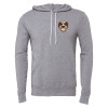 Thumbnail image for  Bella + Canvas Heather Grey Fleece Hood