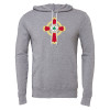 Thumbnail image for  Bella + Canvas Heather Grey Fleece Hood