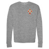 Thumbnail image for  Bella + Canvas Heather Grey Fleece Crew