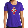 Thumbnail image for  Womens Purple Performance Tee