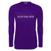 Thumbnail image for  Under Armour Purple Long Sleeve Tech Tee