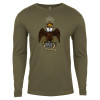 Thumbnail image for  Next Level Military Green Cotton Long Sleeve Tee