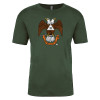 Thumbnail image for  Next Level Unisex Forest Green Cotton Tee