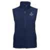 Thumbnail image for  Navy Fleece Full Zip Vest