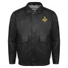 Thumbnail image for  Black Buffed Bomber Jacket
