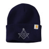 Thumbnail image for  Carhartt Navy Knit Beanie w/Cuff