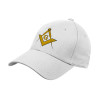 Thumbnail image for  White Structured Adjustable Pro Style Hat