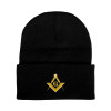 Thumbnail image for  Black Knit Beanie w/Cuff