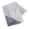 Thumbnail image for  Field & Co Luxurious Grey Chevron Striped Sherpa Blanket